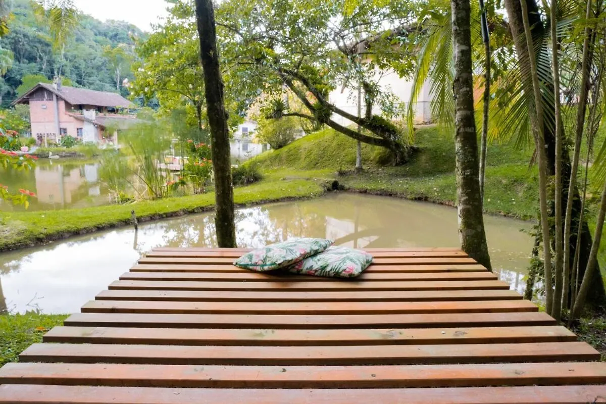 Cabana Lake Side Refugio Charmoso No Vale Europeu Benedito Novo