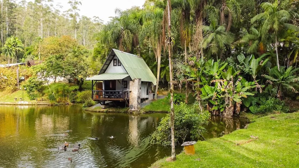 Cabana Lake Side Refugio Charmoso No Vale Europeu Benedito Novo 0*,